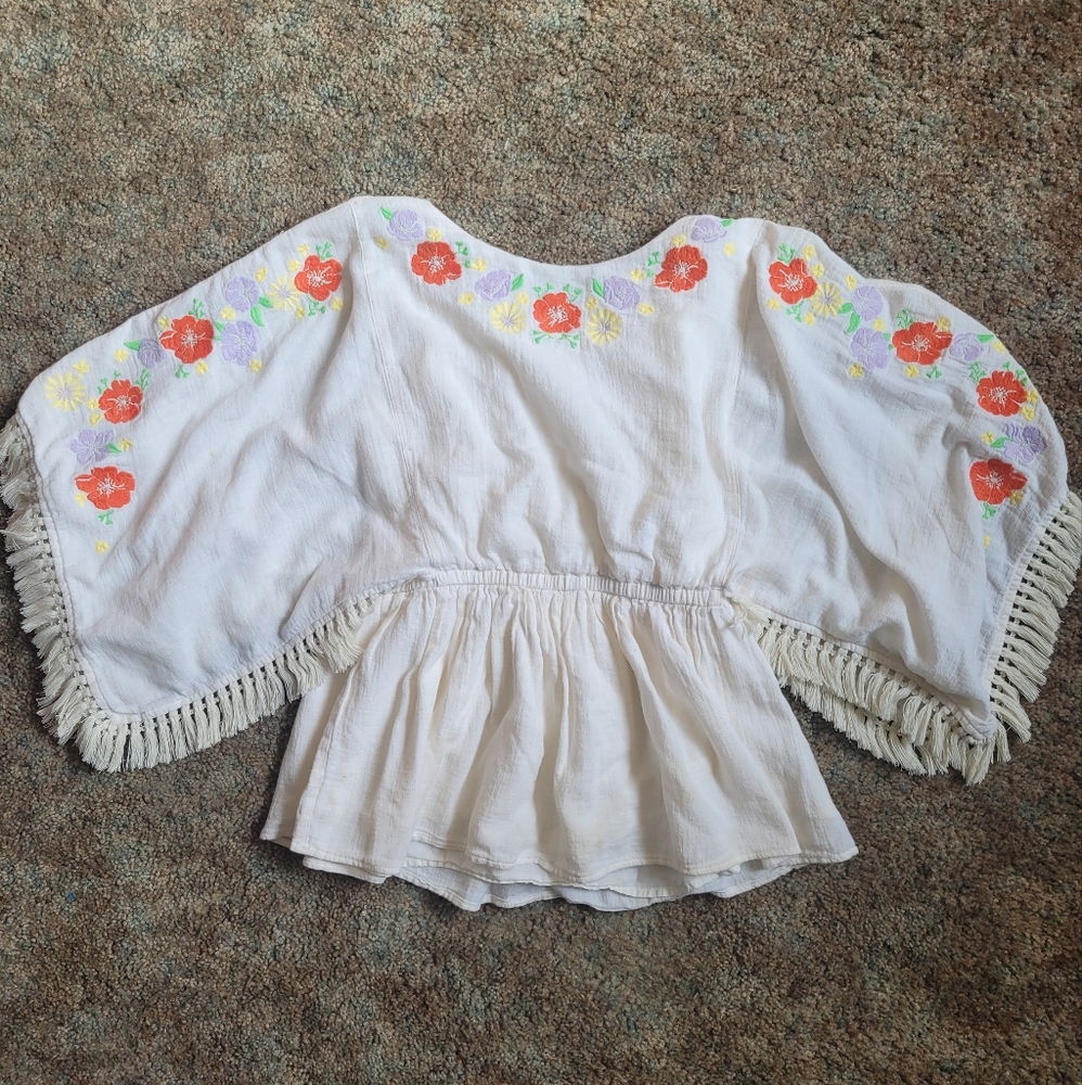 Girls boho top